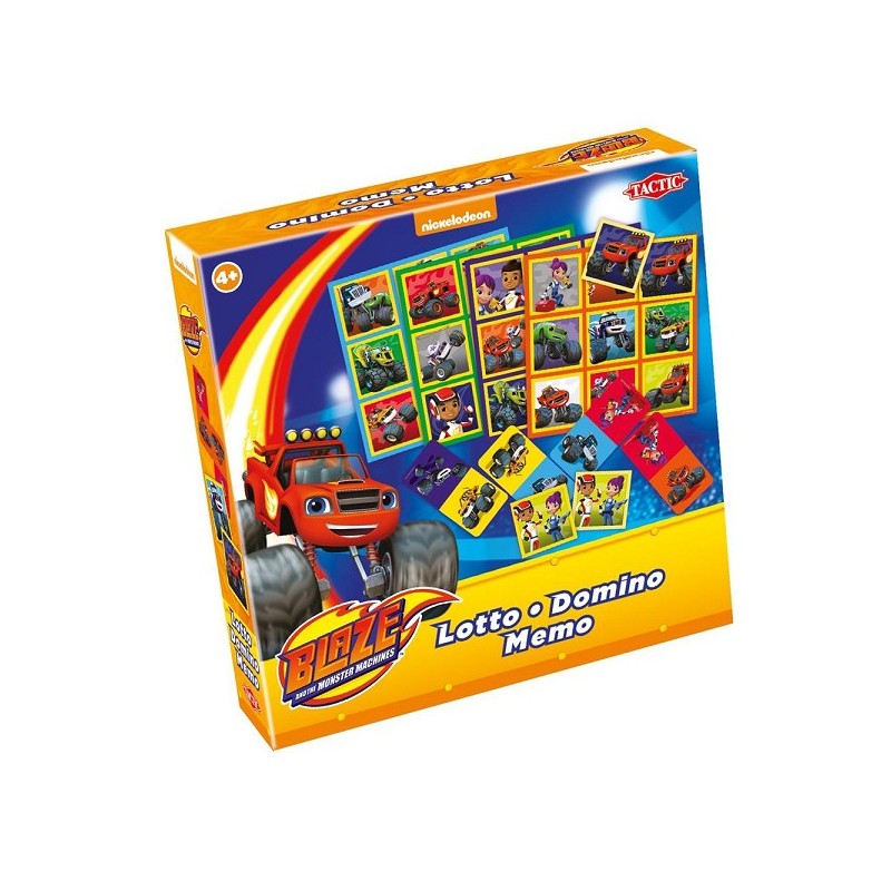 Tactic Blaze 3-in-1 : Memo - Lotto - Domino