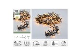 Microcluster Kerstverlichting 700 led 14m extra warm wit met 8 uur timer en 8 functies