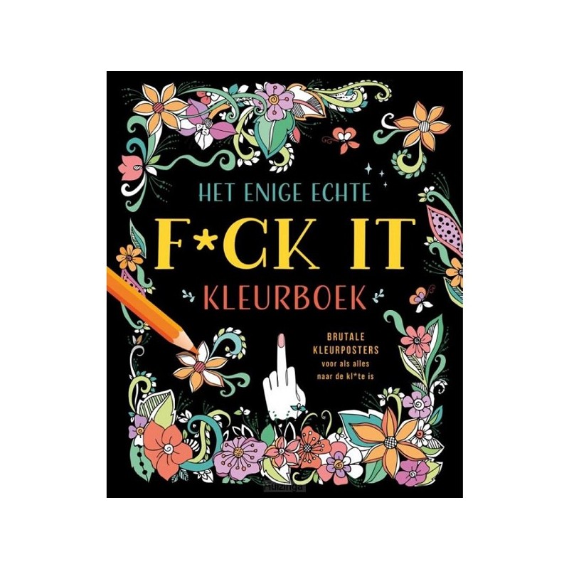 Deltas Het enige echte f*ck it kleurboek