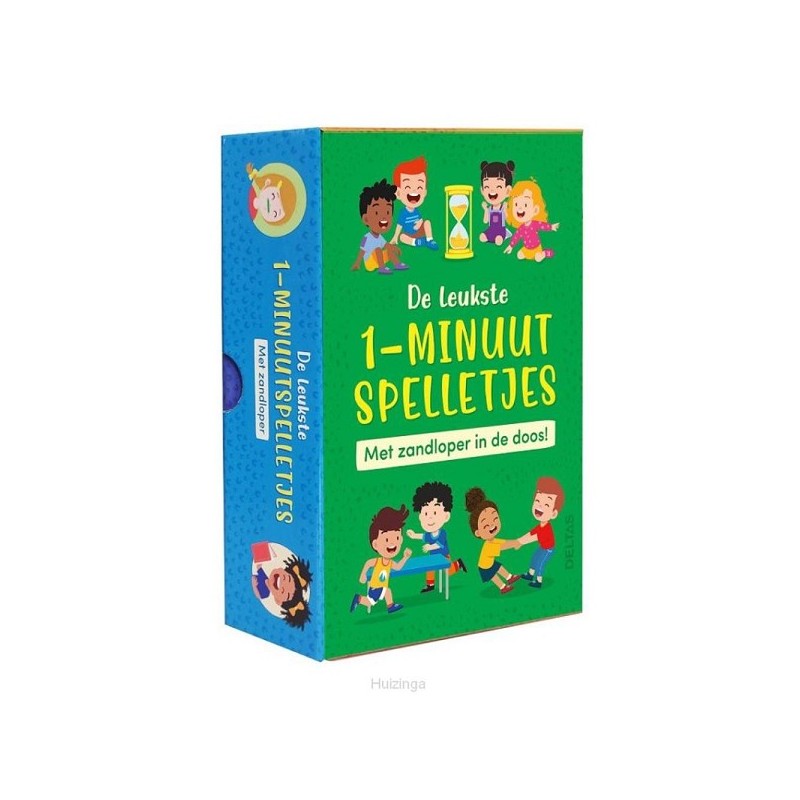 Deltas De leukste 1-minuutspelletjes (met zandloper)