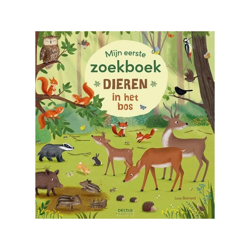 Deltas Mijn eerste zoekboek - Dieren in het bos