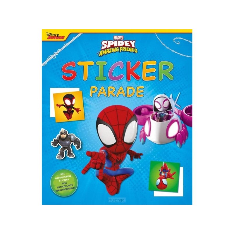 Deltas Marvel Spidey and his amazing friends Sticker Parade