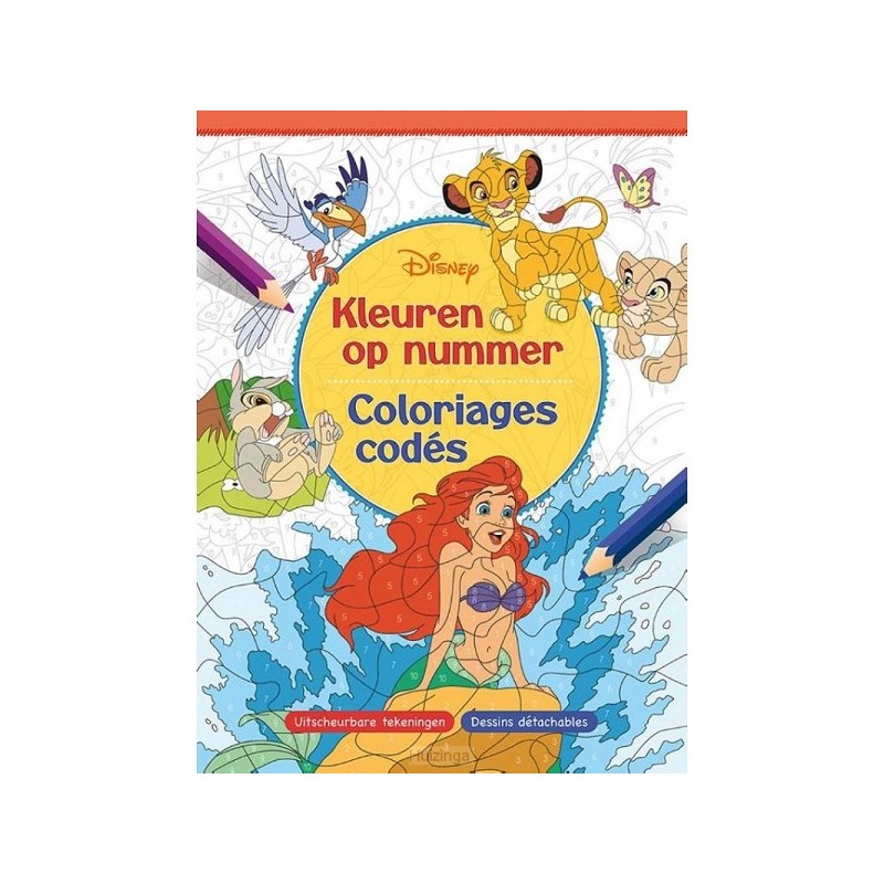 Deltas Disney Kleuren op nummer