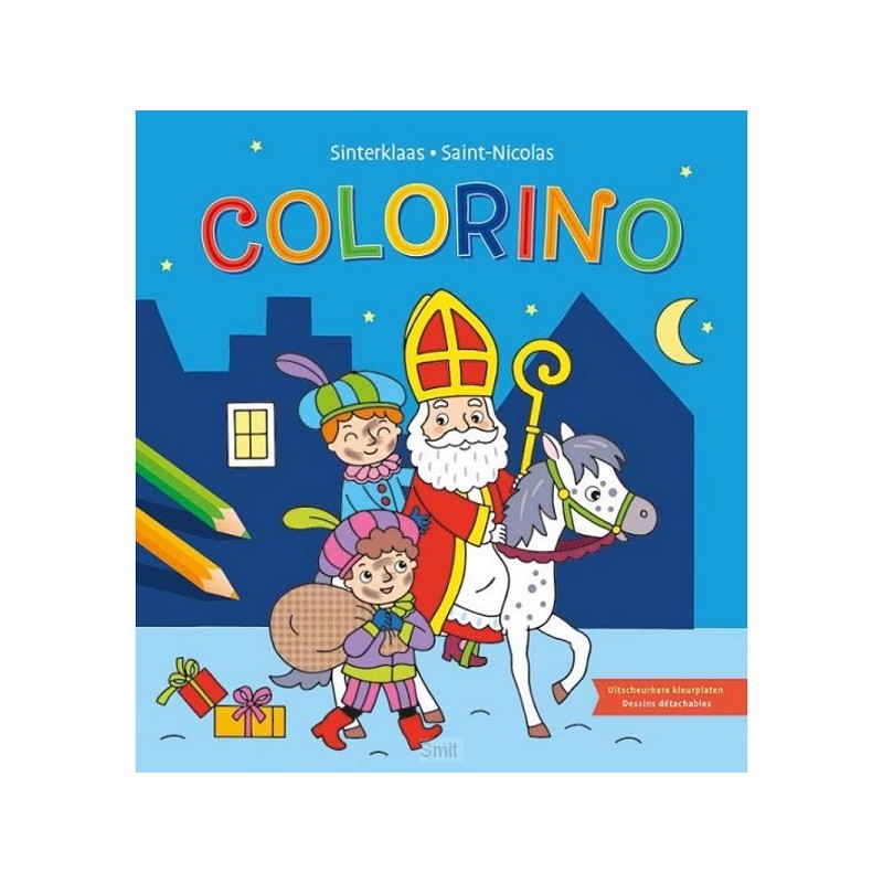 Deltas Sinterklaas kleurblok