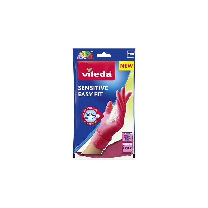 Vileda Handschoenen Sensitive Easy Fit Medium 1 paar