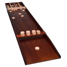 Longfield Luxe Sjoelbak wedstrijdformaat 2m + 30 sjoelschijven