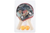 Tafeltennisset 5-delig, 2 batjes en 3 balletjes