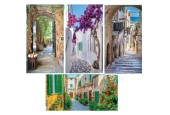 Tuinposter 130x70cm inclusief bevestigingsmatriaal.