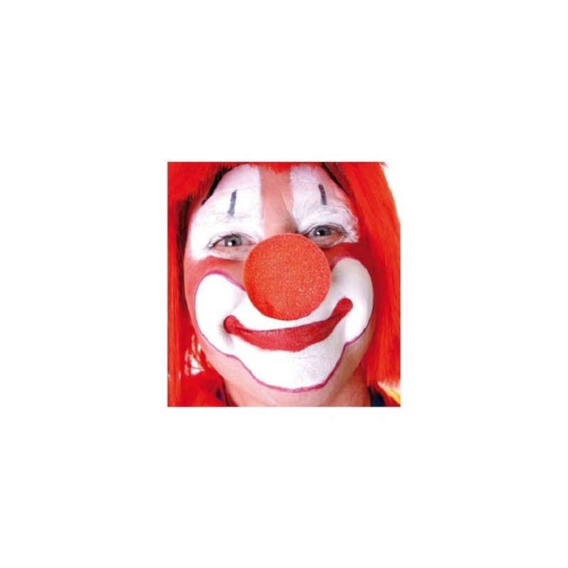 Schuimrubber clownneuzen pak/12 Schuimrubber clownneuzen pak/12