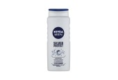 Nivea Shower Gel 500ml 3in1 For Men Silver Protect