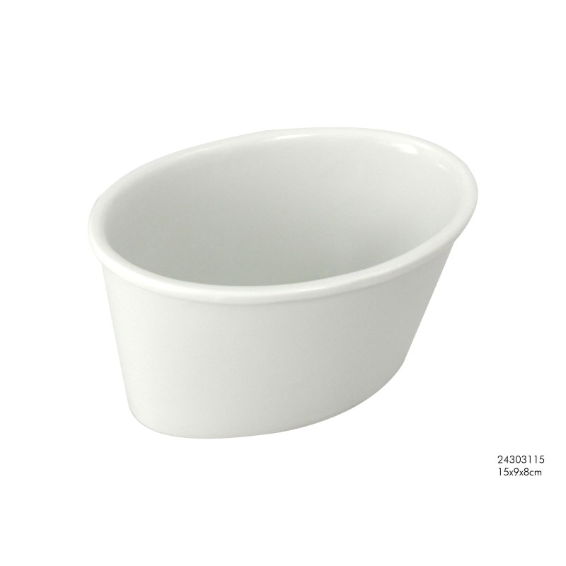 Friet/groente schaaltje 15x9x8