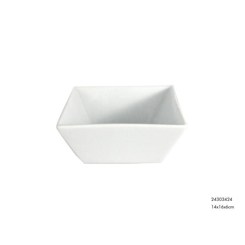 Plat carré 14x14x6cm