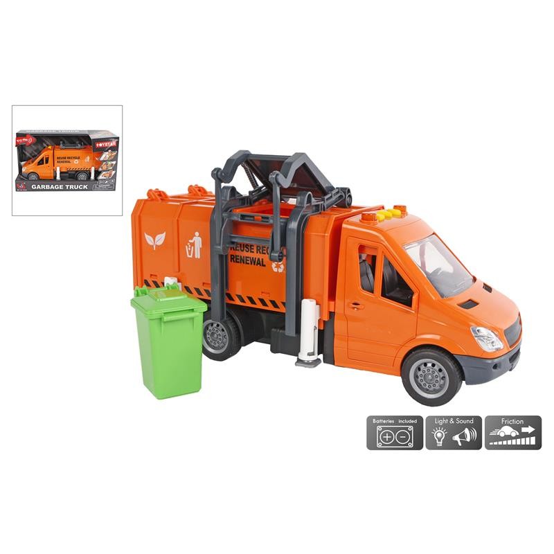 Son lumineux à friction pour camion poubelle 27,5 cm