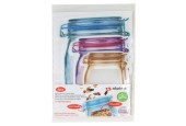 Sacs de conservation alimentaires réutilisables Alpina 150/400/750 ml lot de 6
