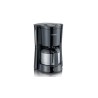 Severin Cafetière 8 tasses avec thermos 1000W noir