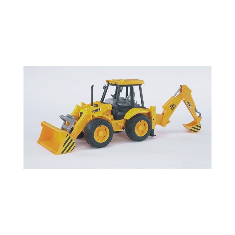 Pelle Bruder JCB 4CX avec grue de dragage
