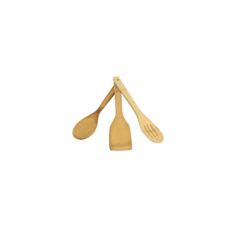 Spatules en bambou lot de 3 pièces
