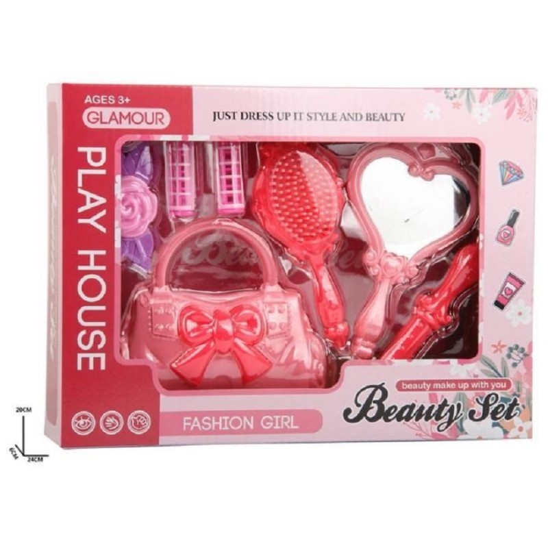 Set de beauté 7 pièces en boîte-fenêtre 27x20x6cm