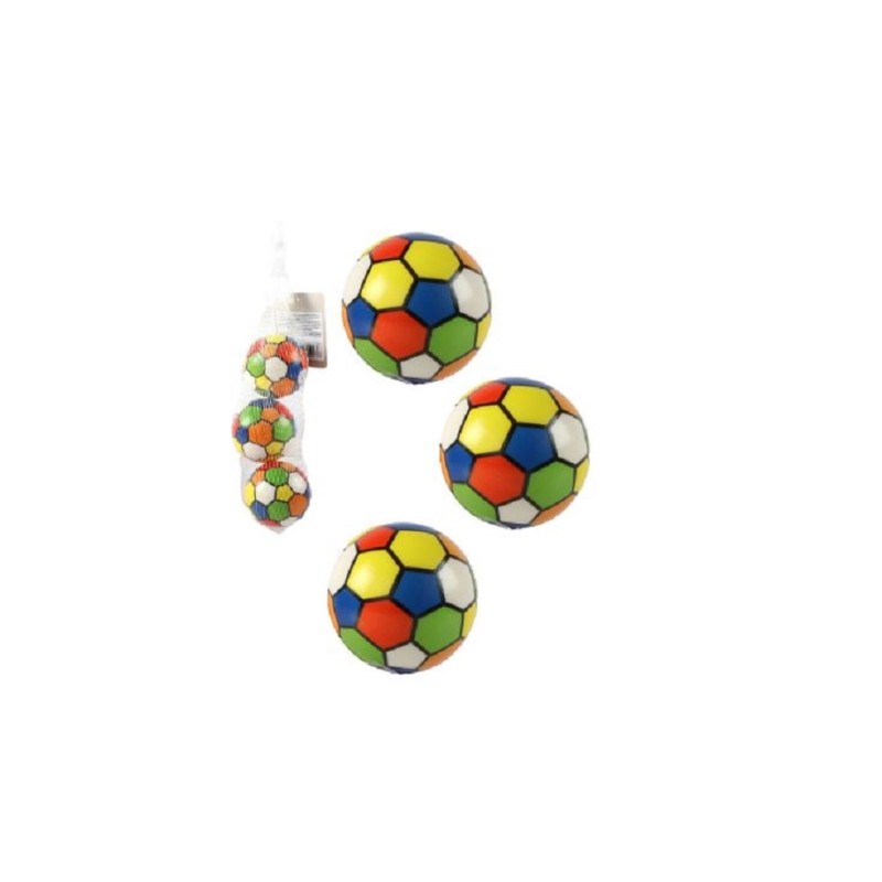 Ballen Kunstleder 3 Stuks In Net 6cm