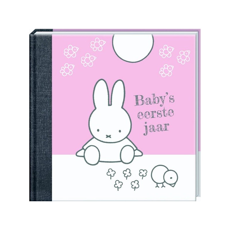 Nijntje Baby's eerste jarenboek roze invulboek