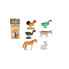 Animaux de la ferme en sachet 6 parties 28x13x5cm