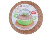 Alpina Onderzetterset 2-delig Kurk Ø18x0,5cm