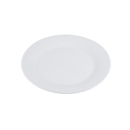 Plat bord porselein Ø23cm set a 12 stuks