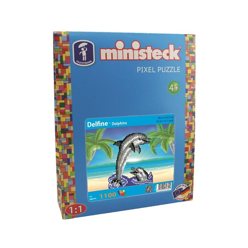 Ministeck Dauphins XL set 1100 pièces