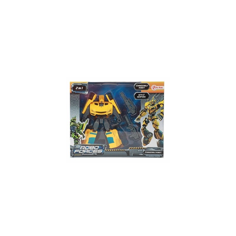 Toi Toys Roboforces Voiture de sport robot changeante