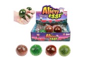 Toi Toys Knijpbal Alien ei met waterparels