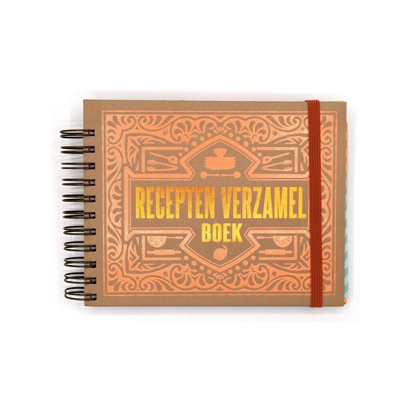 Receptenverzamelboek 136 pagina's 22x16x3cm