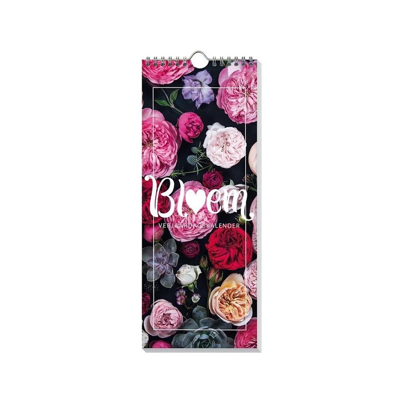 Verjaardagskalender bloemen