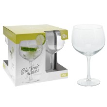 Verres à gin tonic 650ml boîte de 4 pièces