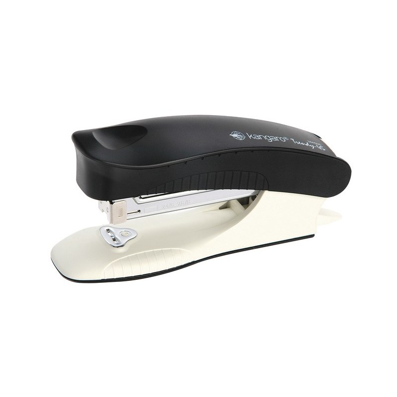 Agrafeuse kangaro Trendy 45 noire max 25 feuilles, 24/6 26/6