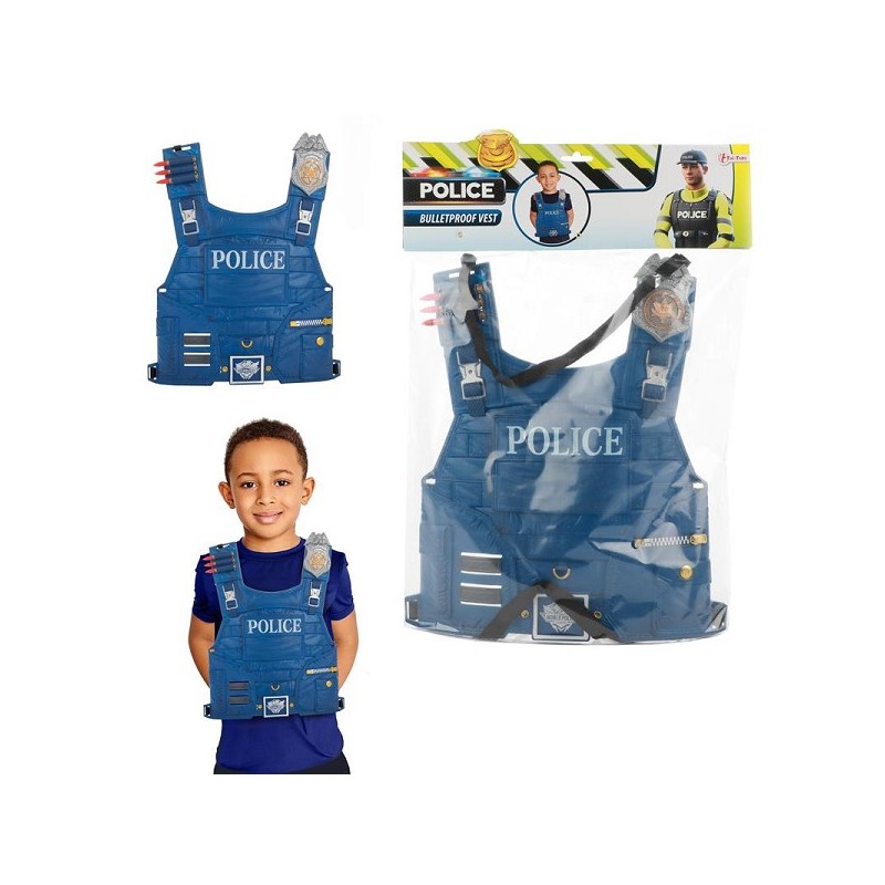 Toi Toys Police Kogelwerend vest Politie