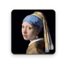 Onderzetter Vermeer Meisje Met De Parel 9,5x9,5cm