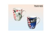 Mug "New York" en porcelaine 10x8 cm