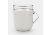 Brabantia Make & Take tasse à soupe 0,6L Gris clair