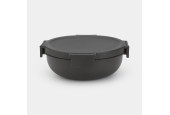 Brabantia Make & Take saladier 1,3L Gris Foncé