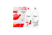Dove Radiantly Refreshing giftset Douche 225ml Duo + Spons