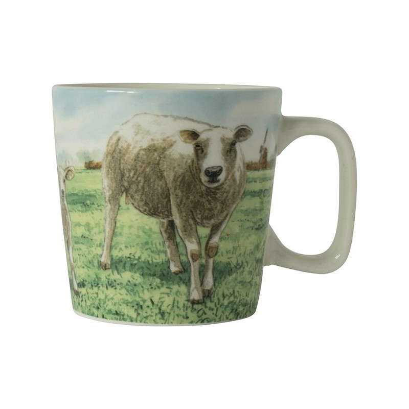 Wiebe's Farm Minimok schaap 230ml doos a 6 stuks porselein