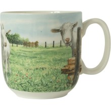 Wiebe's Farm Beker XL geit 410ml doos a 6 stuks porselein