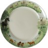 Wiebe's Farm Bord paard schaap Ø25cm doos a 6 stuks porselein