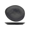 Ontbijtbord Ovaal Manhattan 20,3x17cm Doos A 6 Stuks Antraciet