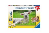 Ravensburger puzzel Boerderijdieren 2x12 stukjes