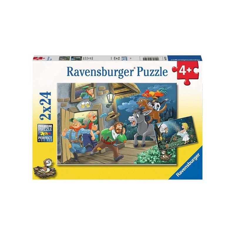 Ravensburger puzzel Sprookjes 2x24 stukjes
