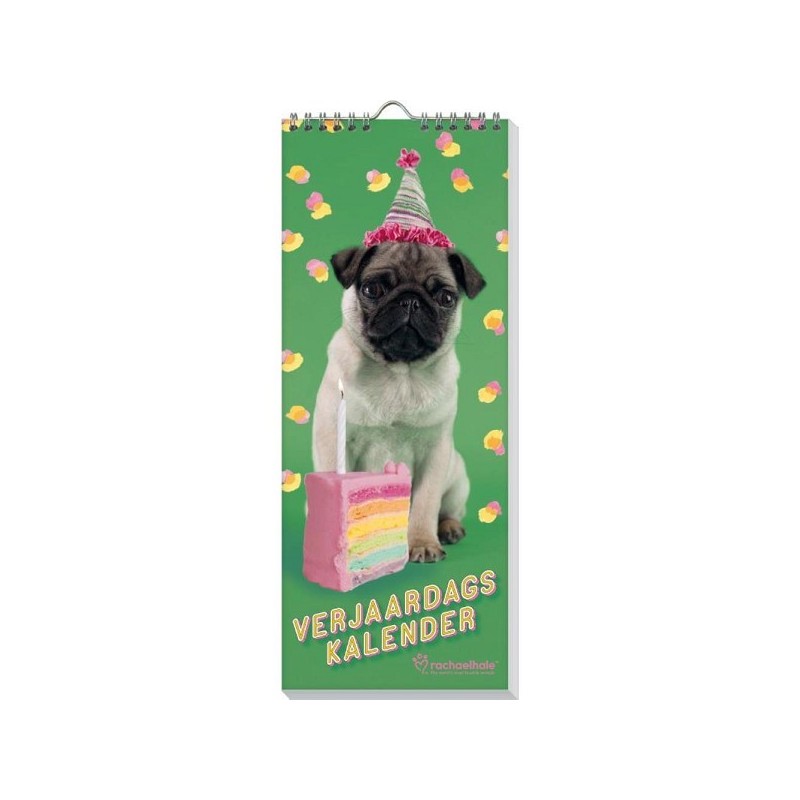 Verjaardagskalender - Rachael Hale Hond