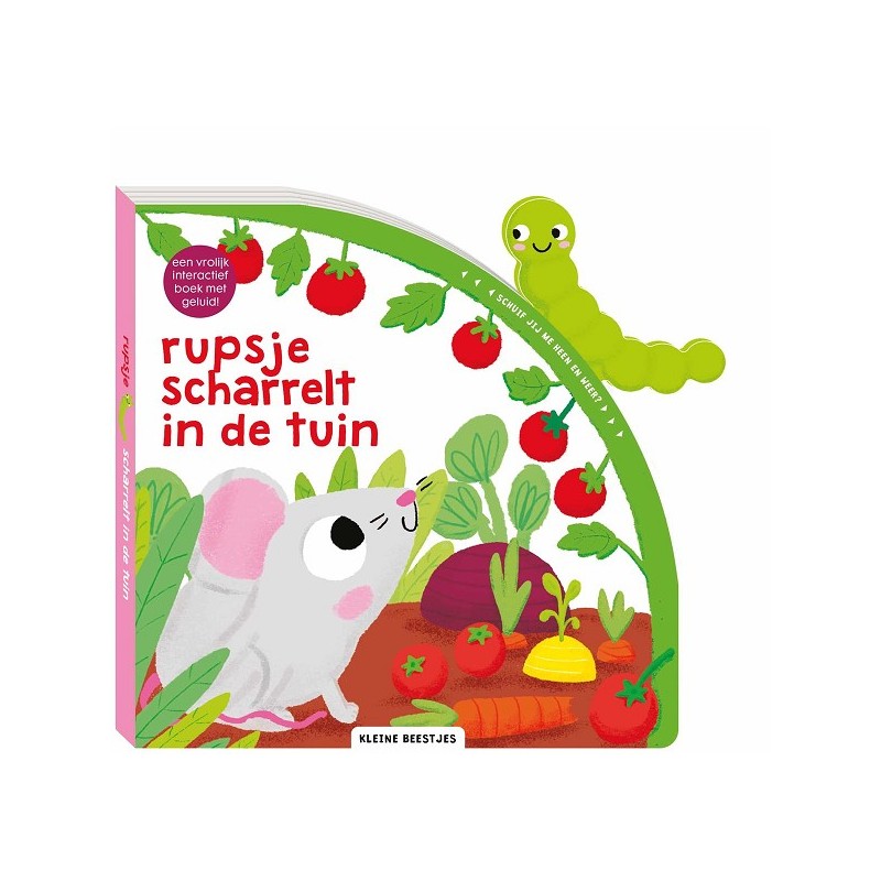 Kleine beestjes - Rupsje scharrelt in de tuin