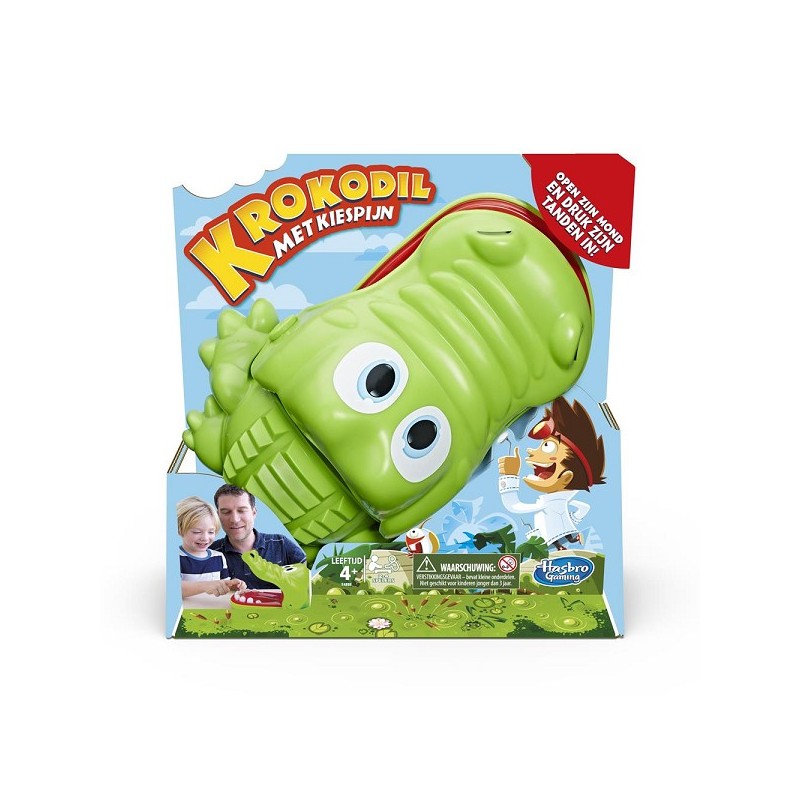 Hasbro Krokodil met kiespijn