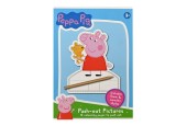 Prikblok Peppa Pig 12 vel, incl. EVA mat en een prikpen 15x21x1,5cm